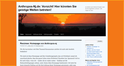Desktop Screenshot of anthropos-nj.de